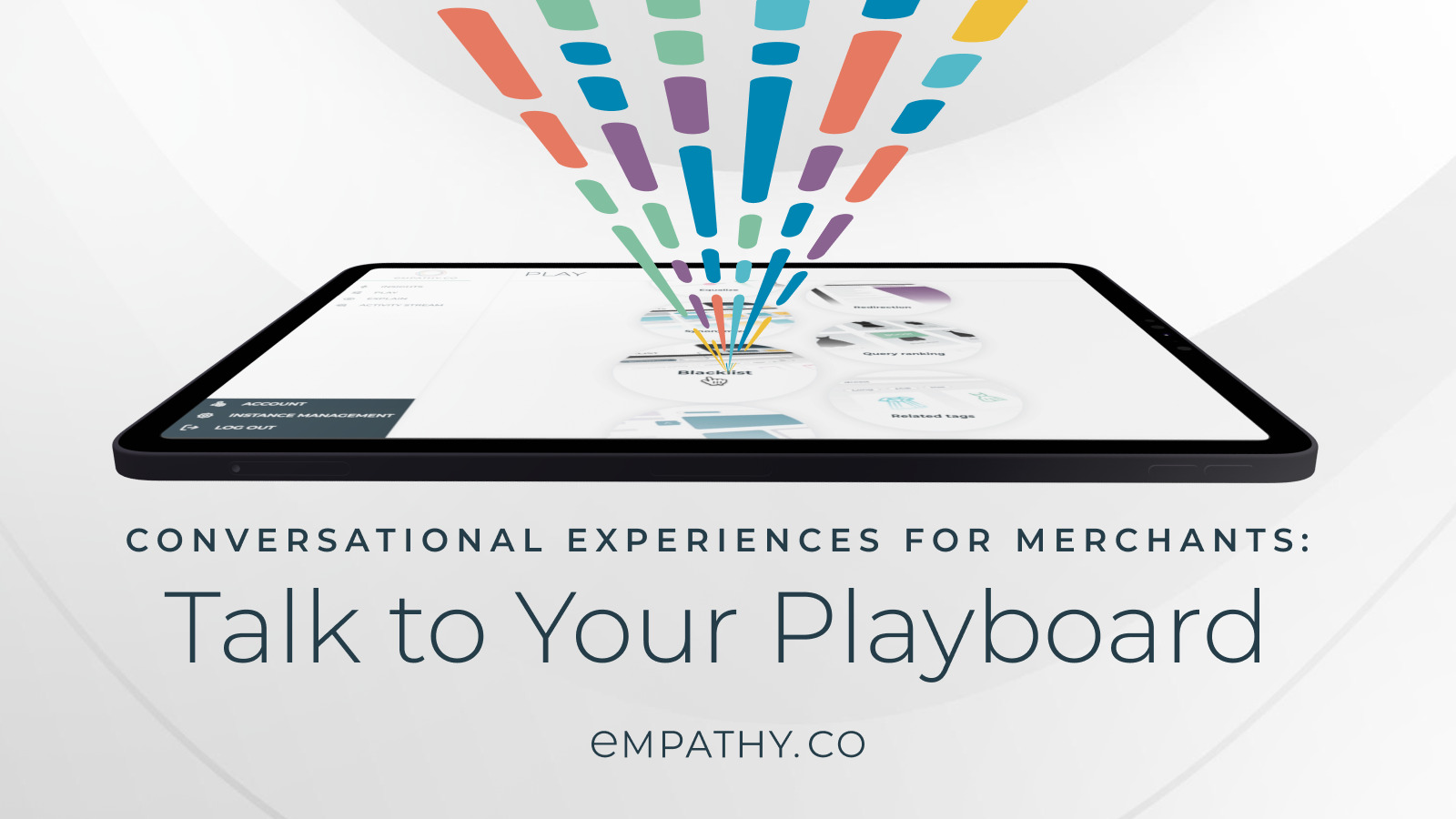 Conversational experiences for merchants: Talk to your Playboard